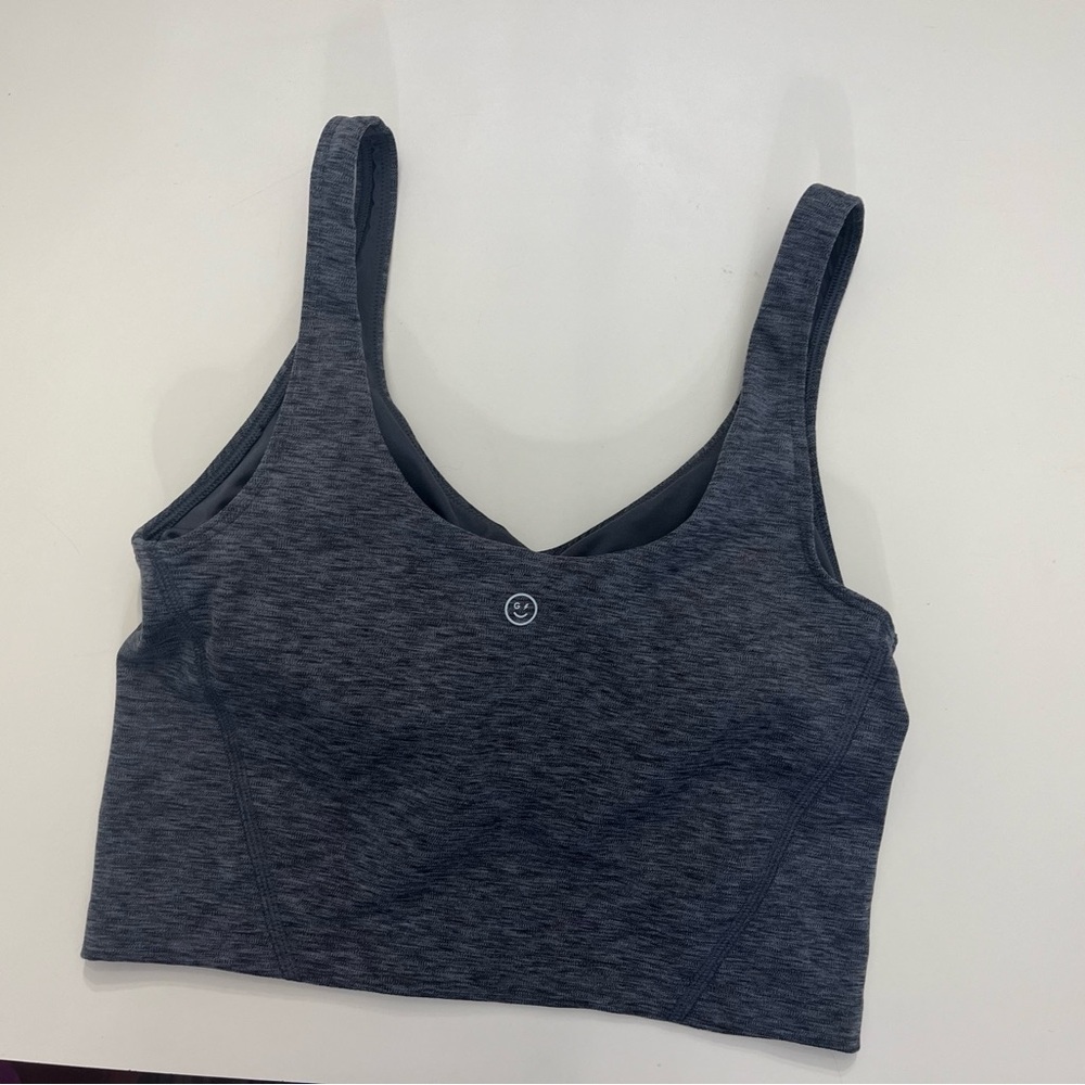 Hollister/Gilly Hicks Active Recharge Plunge Tank in Dark Heather Grey